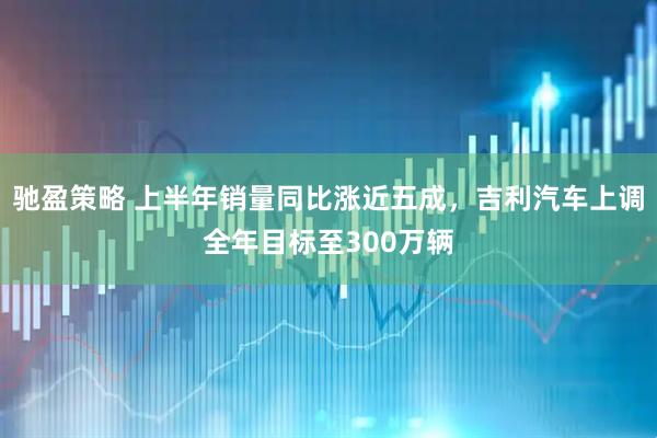 驰盈策略 上半年销量同比涨近五成，吉利汽车上调全年目标至300万辆
